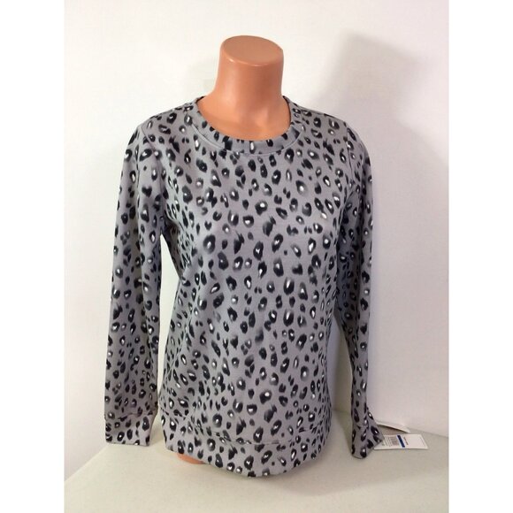 Gaiam Athletic Leopard Top Womens XS New - Picture 1 of 7